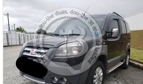LOTE 008 FIAT DOBLO ADVENTURE 1.8 16V FLEX 2015