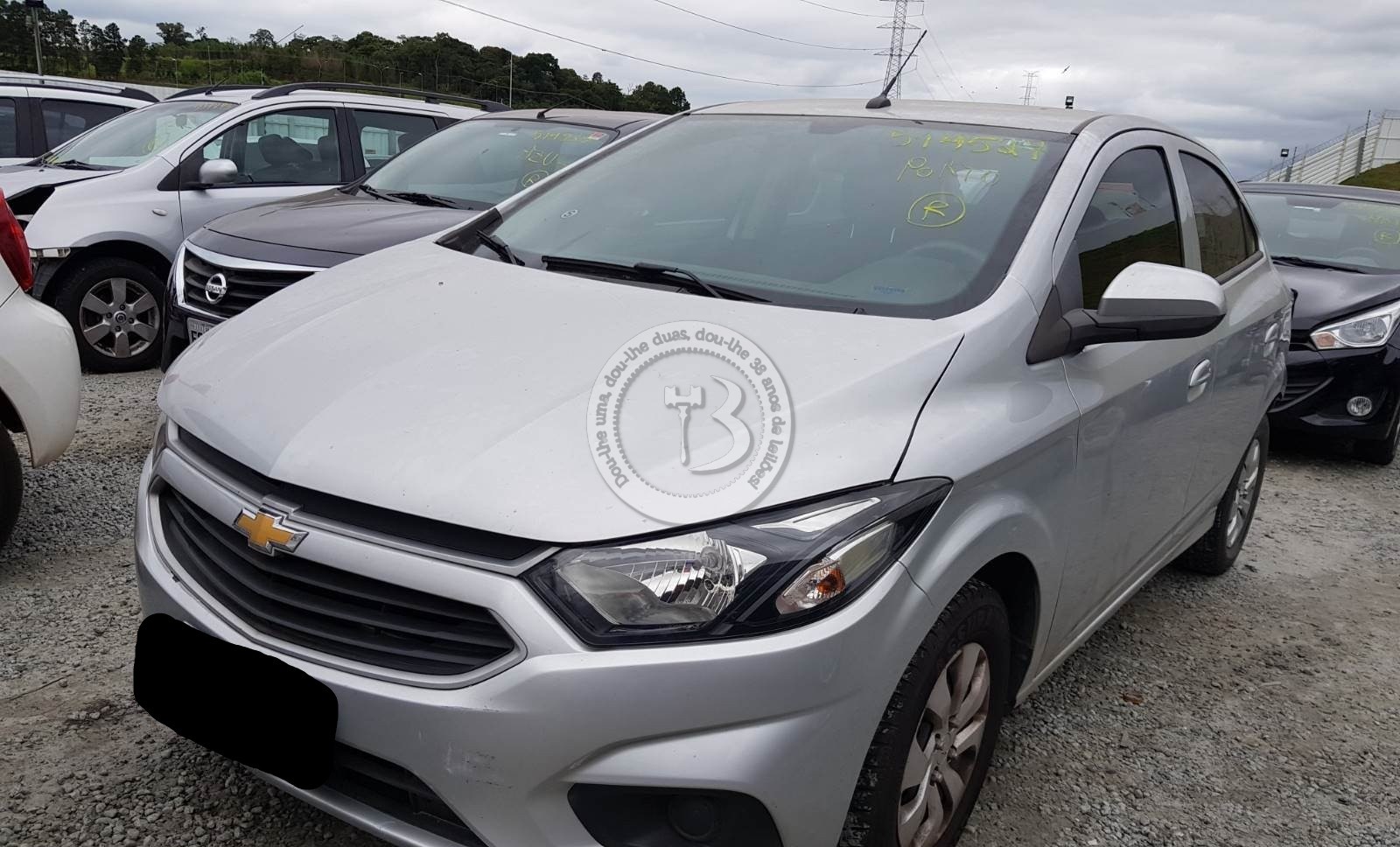 LOTE  009 CHEVROLET ONIX 1.0 ECO 2017B FLEX