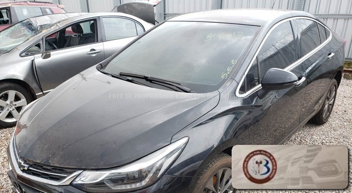 LOTE 009 CHEVROLETCRUZE LTZ AT 1.4 16V ECOTEC TURBO 2019