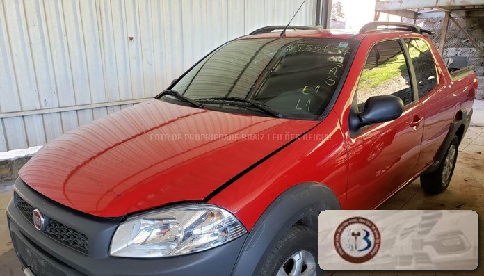 LOTE 012  FIAT STRADA CD HARD WORKING 1.4 EVO 2018