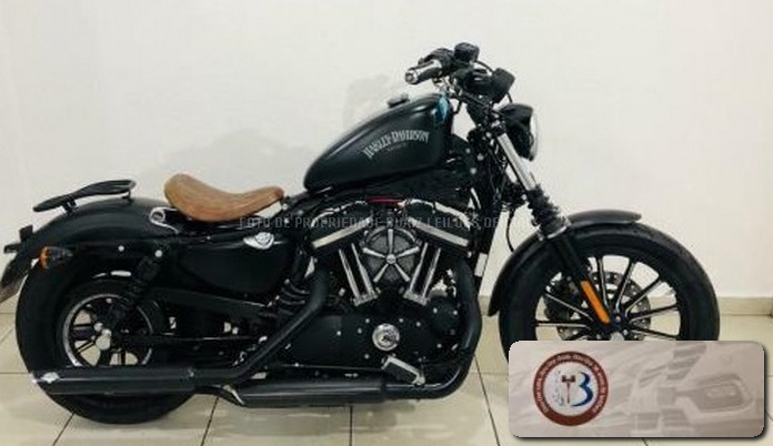 LOTE 011 HARLEY DAVIDSON XL 883 N PRETA LINDA  2015