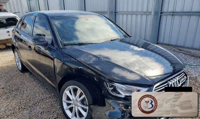 LOTE 001 AUDI A3 SPORTBACK 1.4 ATTRACTION 1.4 16V TFSI TURBO 2017