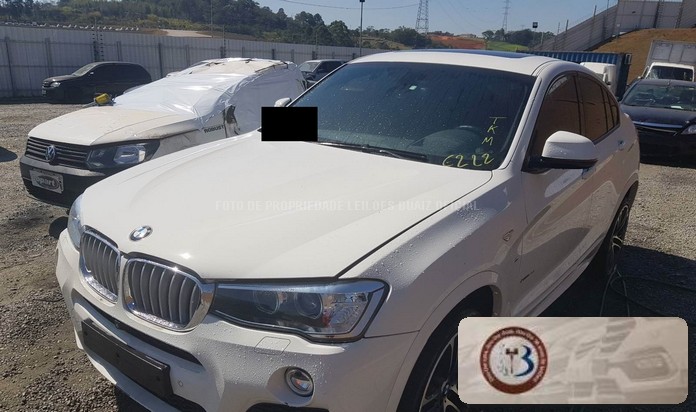 LOTE 004 BMW X4 XDRIVE35I 3.0 I6 TWIN TURBO 2017