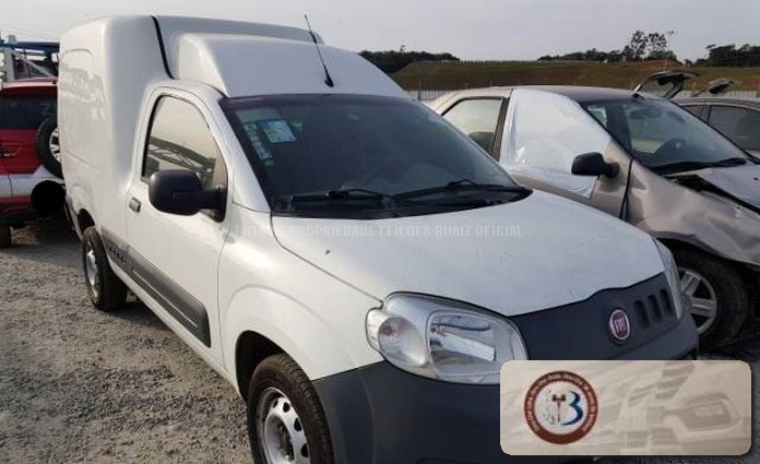 LOTE 011 FIAT FIORINO FURGAO 2017 FLEX