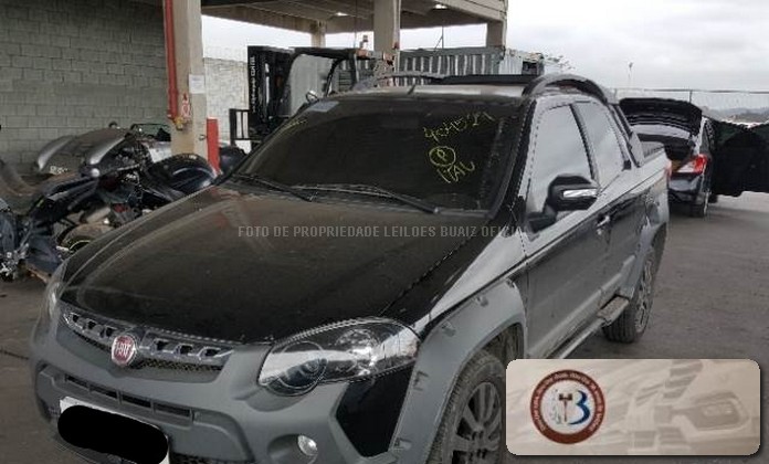 LOTE 013 FIAT STRADA CD 2017 FLEX
