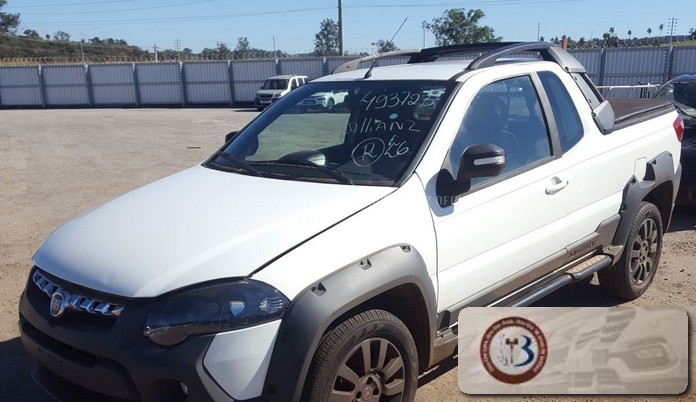 LOTE 016 FIAT STRADA CE ADVENTURE 1.8 16V E.TORQ 2018