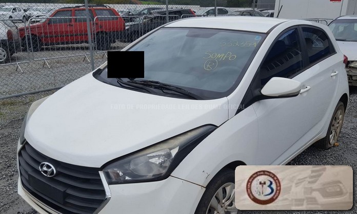 LOTE 024 HYUNDAI HB20 COMFORT 1.0 12V CVVT 2016