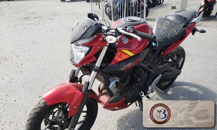LOTE 023 YAMAHA MT-03 321 2017