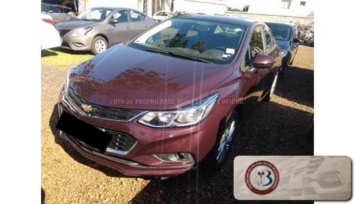 LOTE 006 CHEVROLET CRUZE  1.4 LT 16V SEDAN FLEX 4P AUTOMÁTICO 2018