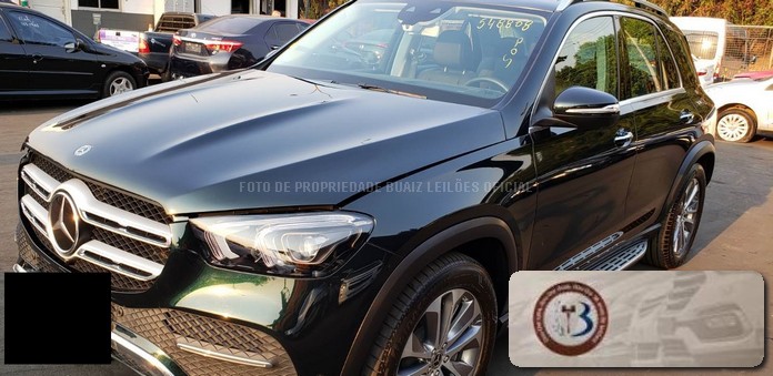LOTE 030 MERCEDES BENZ CLASSE GLE 400D 4MATIC 3.0 I6 TURBO 2020