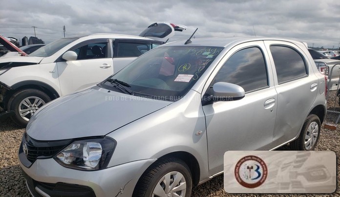 LOTE 041 TOYOTA ETIOS X 1.3 16V DUAL VVT-I 2019