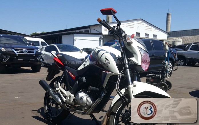 LOTE 007 HONDA CG 160 2017