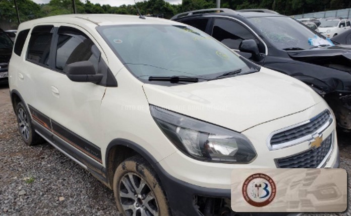 LOTE 017 CHEVROLET SPIN ACTIV AT6 1.8 ECONOMIC FLEX 2016