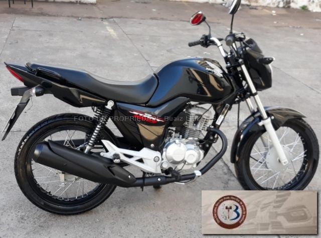LOTE 012 HONDA CG 160 START ES 2016