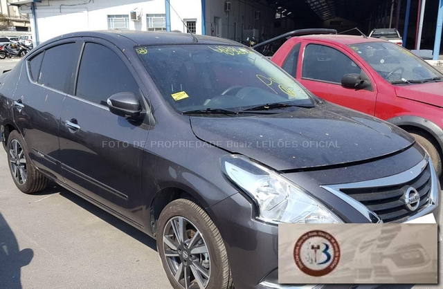 LOTE 037 NISSAN VERSA SL CVT 1.6 16V FLEX 2019
