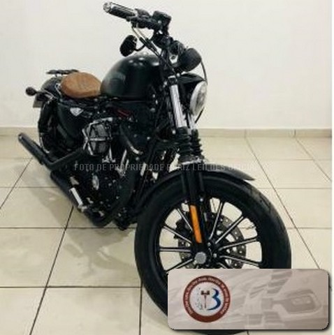 LOTE 011 HARLEY DAVIDSON XL 883 N PRETA LINDA  2015