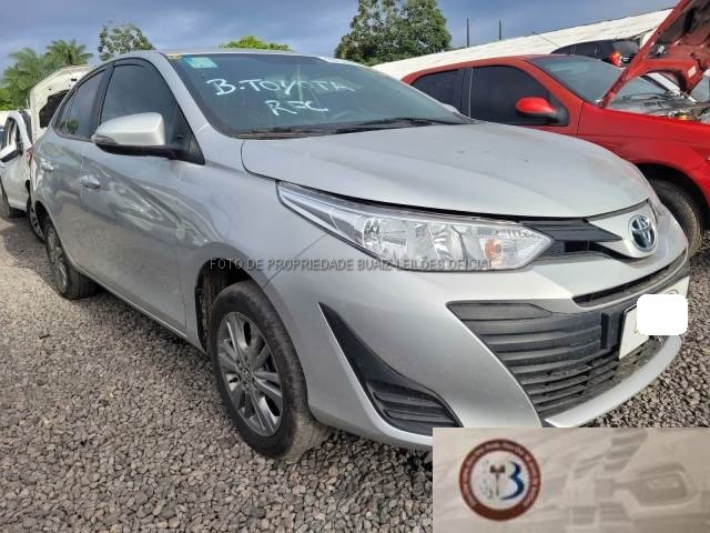 LOTE 054 TOYOTA YARIS SEDA XL PLUS CONNECT CVT 1.5 16V DUAL VVT-I 2021 